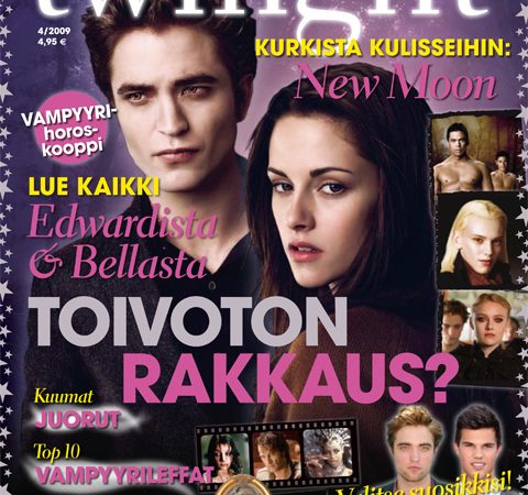 Systeri Plus Stars: Twilight - Uusikuu - Story House Egmont