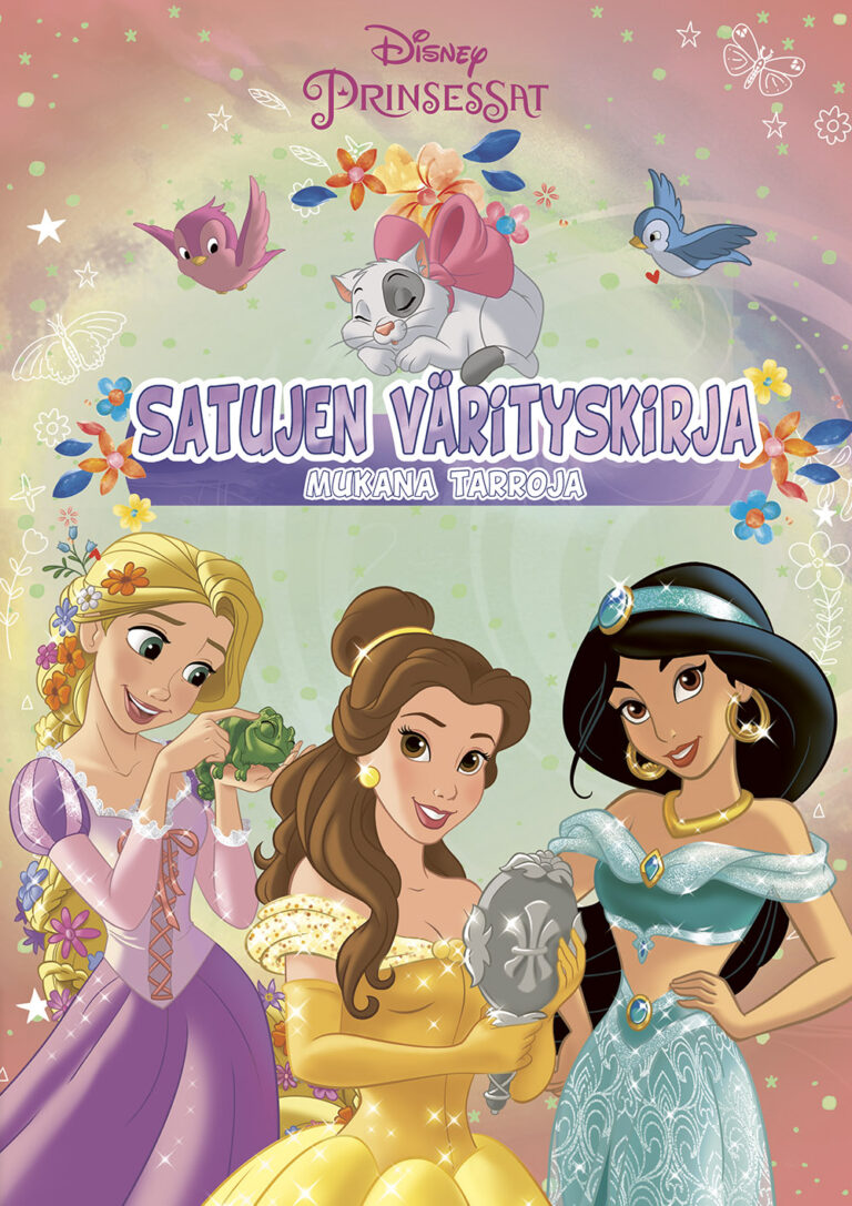 Disney Prinsessat Satujen värityskirja