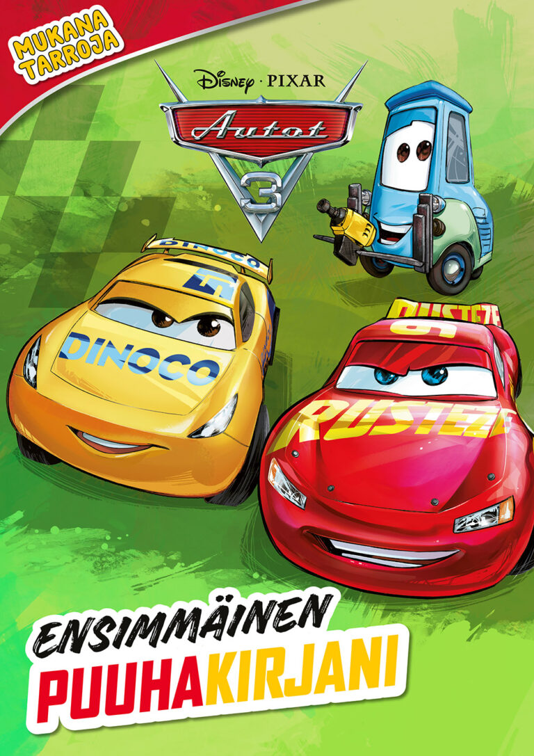 Disney Cars Ensimmäinen puuhakirjani