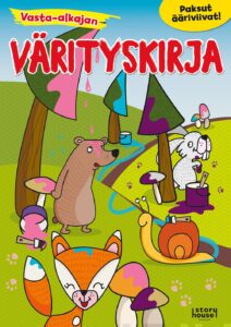 Vasta-alkajan värityskirja