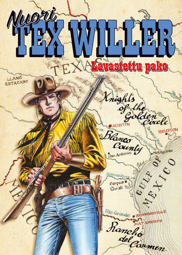 Nuori Tex Willer 08-2023 kansi