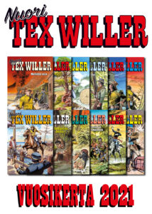 Nuori Tex Willer vuosikerta 2021