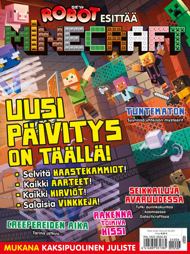 Robot esittää: Minecraft 06-2024