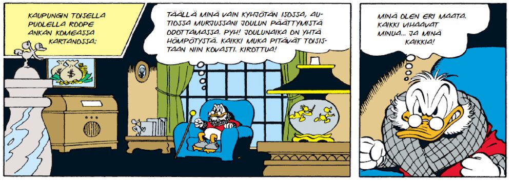 Roope Ankan kronikka loppukuva Carl Barks