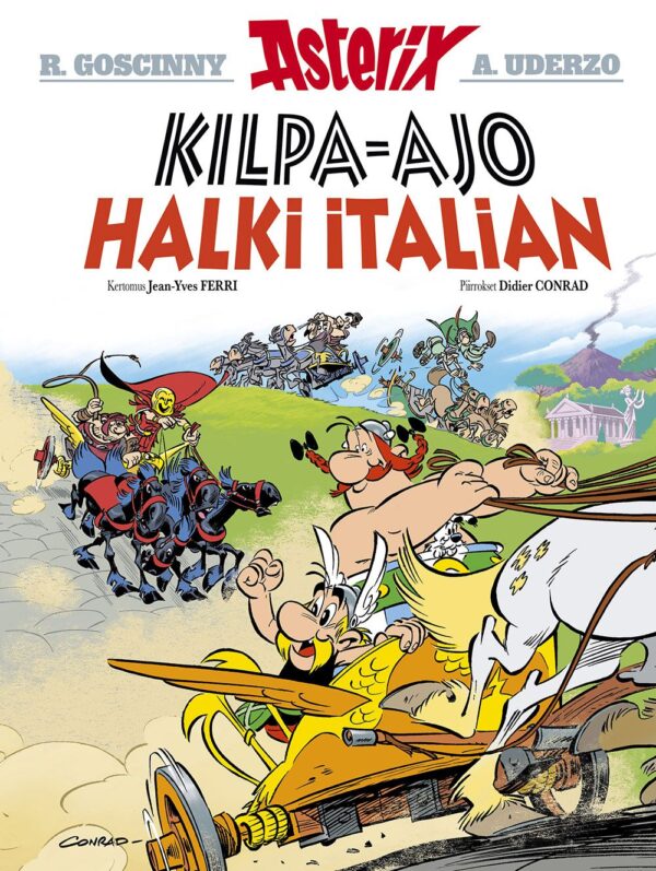 Asterix 37: Kilpa-ajo halki Italian