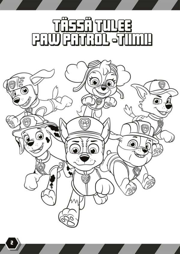 Ryhmä Hau - PAW Patrol Puuhaa, väritä ja tarroita - Image 3