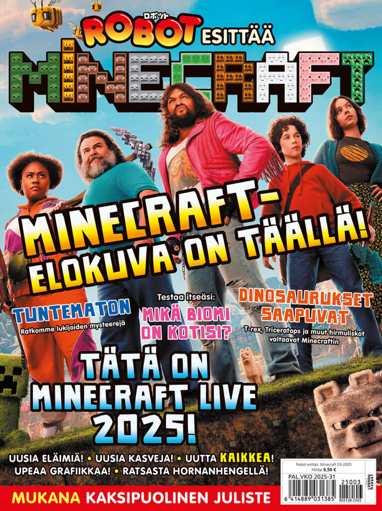 Robot esittää: Minecraft 03-2025