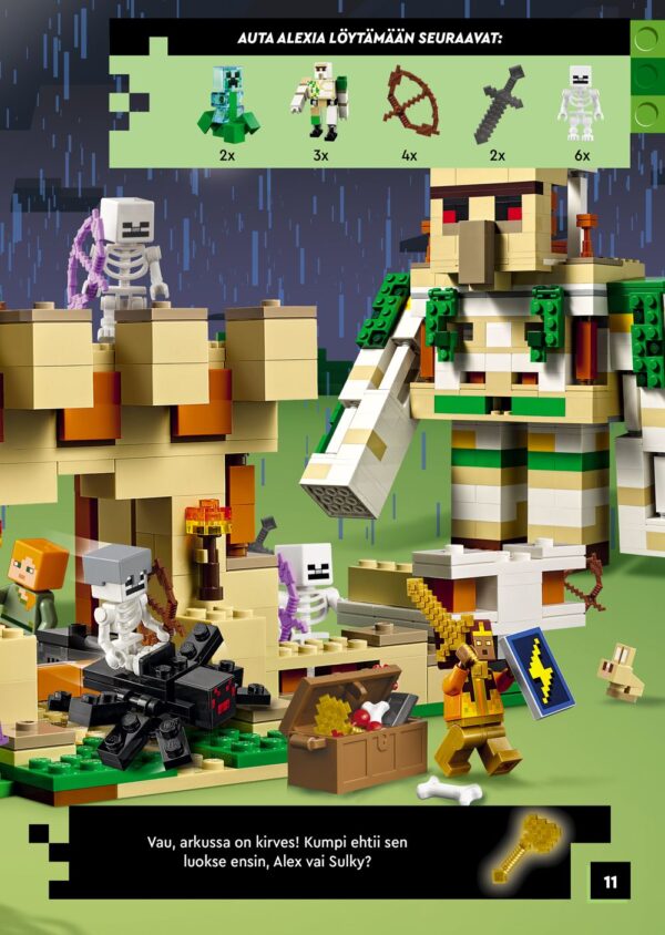 LEGO Minecraft Luurankopuuhaa + lelu - Image 3