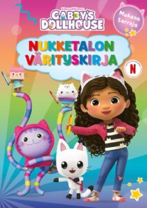Gabby's Dollhouse Nukketalon värityskirja
