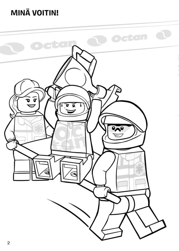 LEGO City Värityshälytys! Paksu värityskirja - Image 2