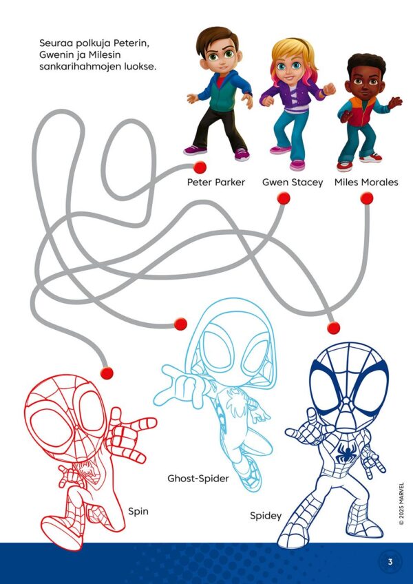 Marvel Spidey Sankaripuuhaa ja vauhtivärejä - Image 3