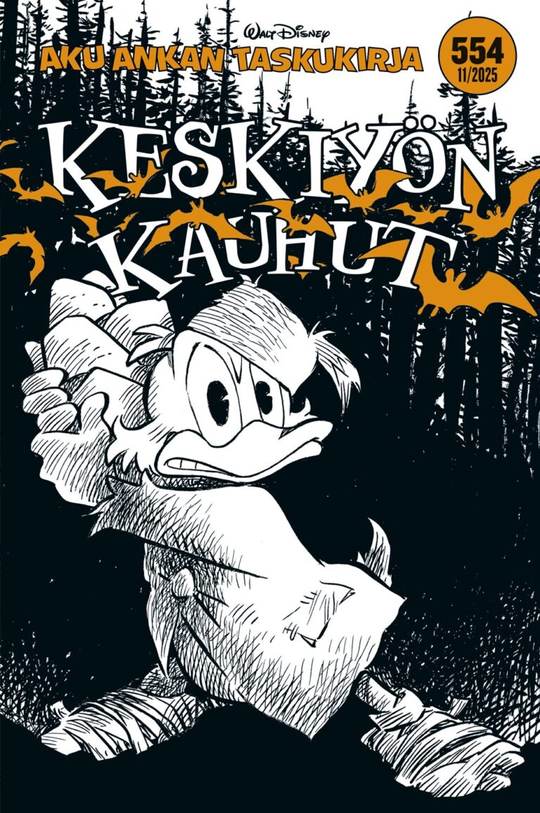 Keskiyön kauhut - Aku Ankan taskukirja 554