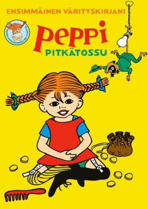 Peppi Pitkätossu Ensimmäinen värityskirjani