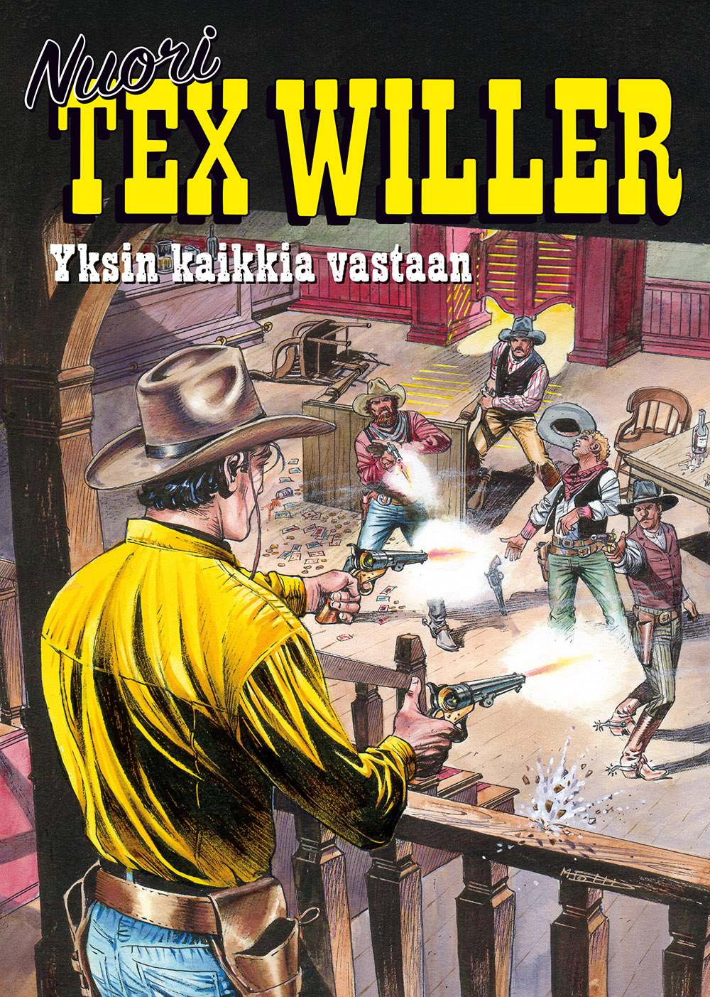 Nuori Tex Willer 01/26: Yksin kaikkia vastaan