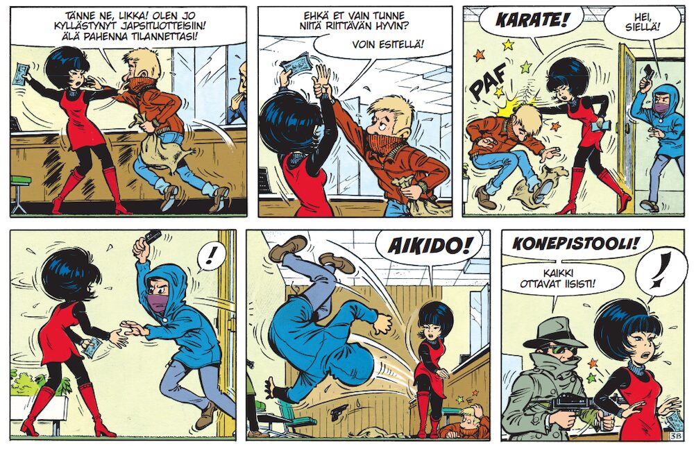 Yoko Tsuno Sähköisiä seikkailuja kuva 1