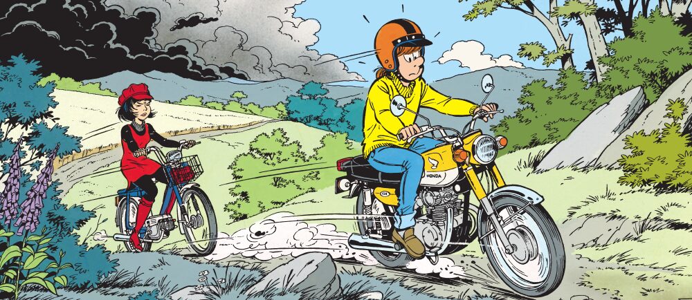 Yoko Tsuno Sähköisiä seikkailuja otsikkokuva