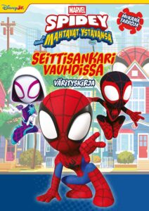 Marvel Spidey Seittisankari vauhdissa värityskirja