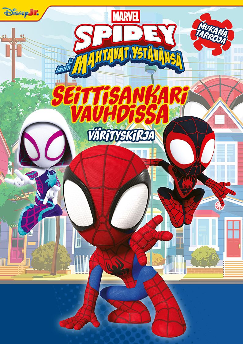 Marvel Spidey Seittisankari vauhdissa värityskirja