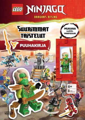 LEGO Ninjago Suurimmat taistelut puuhakirja + lelu