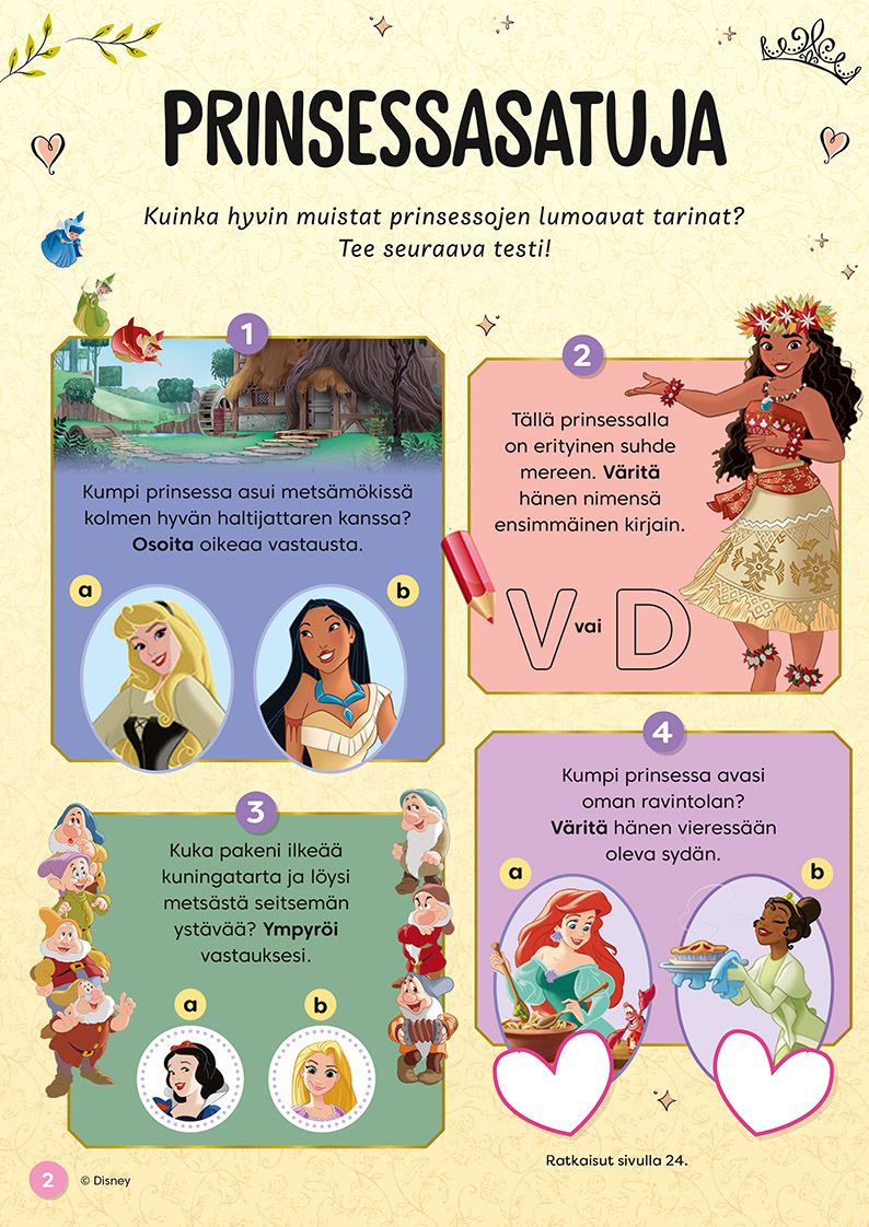 Disney Prinsessat Touhut ja puuhat - Image 3