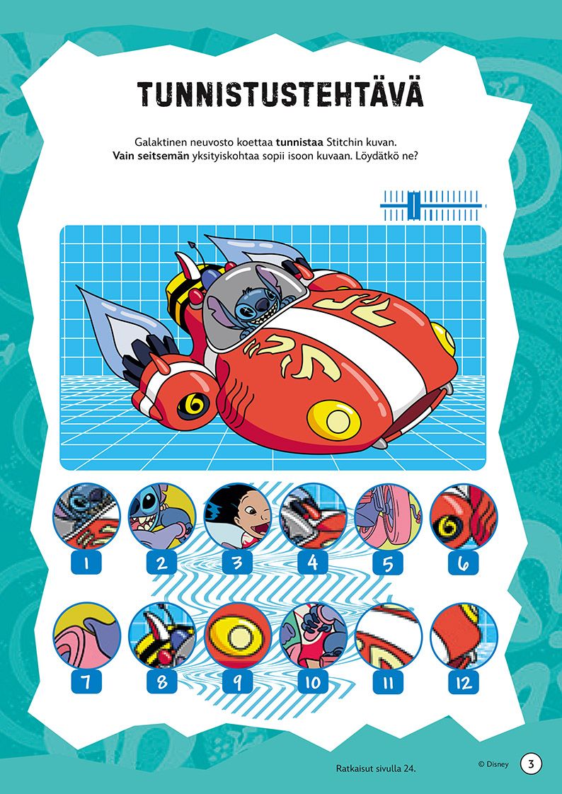 Disney Stitch Kujeileva puuhakirja - Image 3