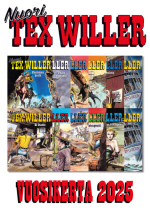Nuori Tex Willer vuosikerta 2025