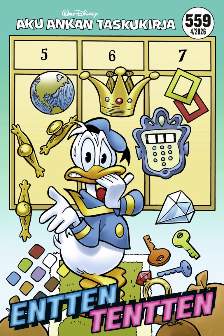 Entten tentten - Aku Ankan taskukirja 559