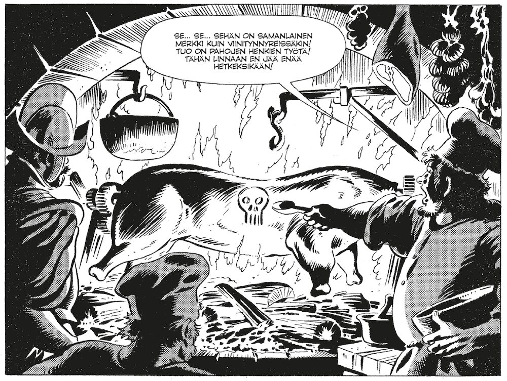 Mustanaamio Sormus kuva 2