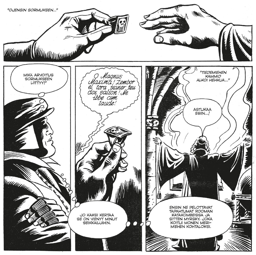 Mustanaamio Sormus kuva 4