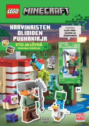 LEGO Minecraft Harvinaisten olioiden puuhakirja + lelu
