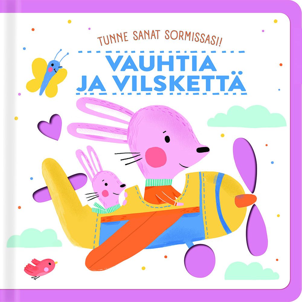 Tunne sanat sormissasi! Vauhtia ja vilskettä (huopakirja) - Image 4