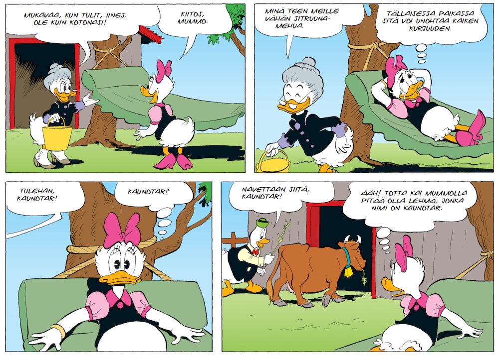 Mummo Ankka Maaseudun rauhassa kuva 2