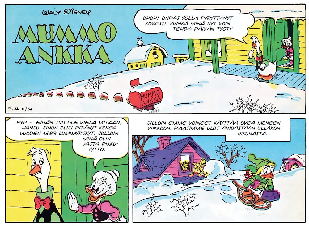 Mummo Ankka Maaseudun rauhassa kuva 3