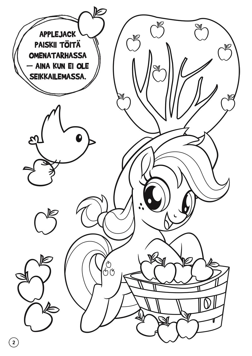 My Little Pony Poniystävysten värityskirja - Image 2