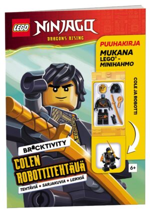 LEGO Ninjago Colen robottitehtävä puuhakirja + lelu