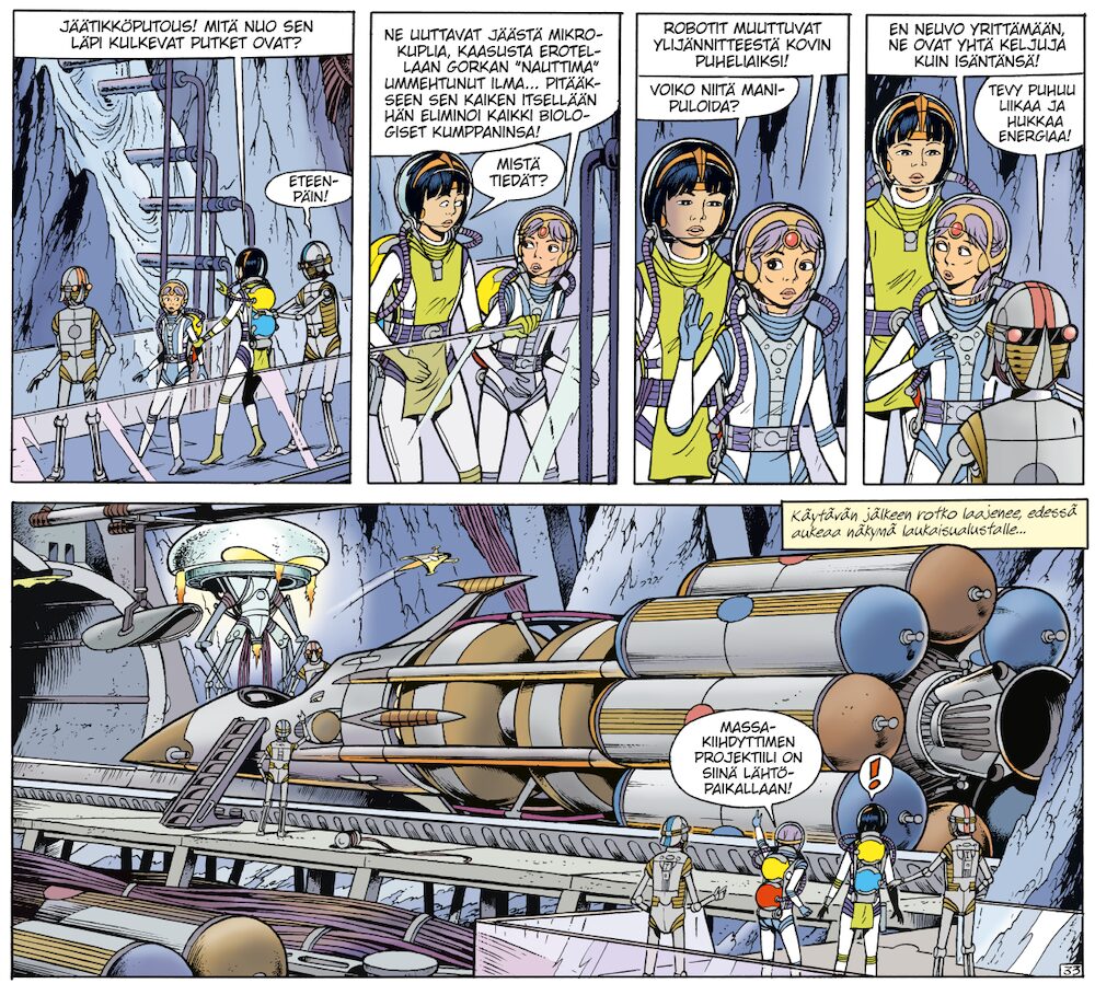 BD 41 Yoko Tsuno Khanyn salaisuus kuva 2