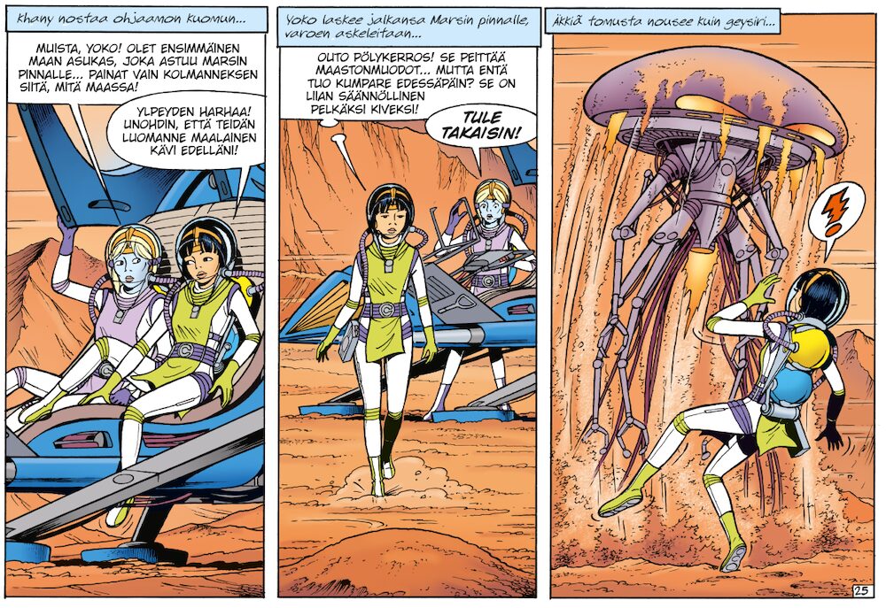 BD 41 Yoko Tsuno Khanyn salaisuus kuva 4