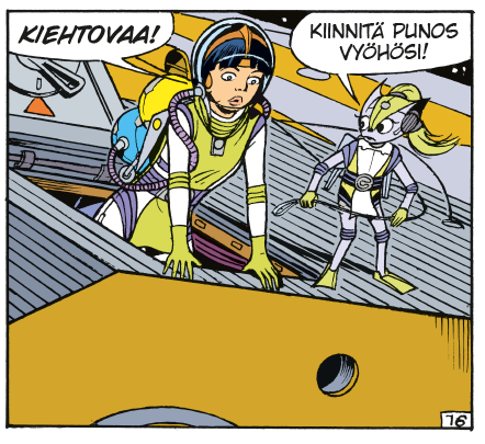 BD 41 Yoko Tsuno Khanyn salaisuus loppukuva