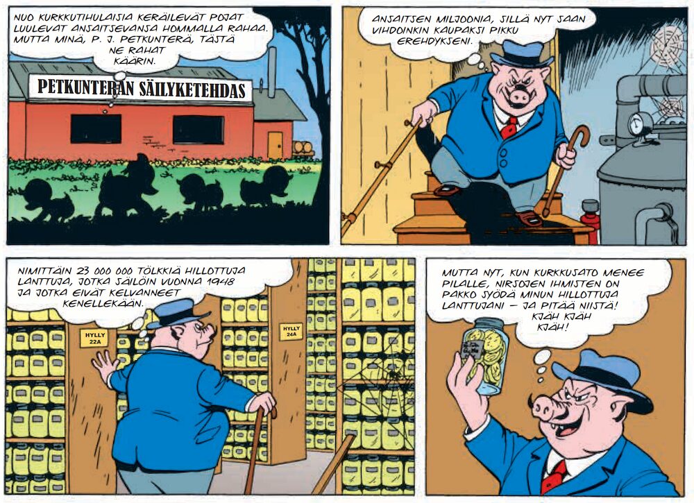 Carl Barksin sankarit: Petkunterä kuva 1