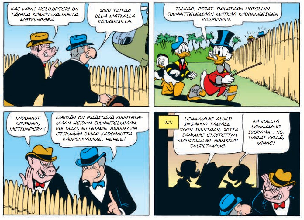 Carl Barksin sankarit: Petkunterä kuva 4