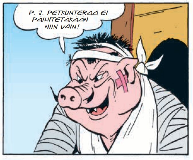 Carl Barksin sankarit: Petkunterä loppukuva