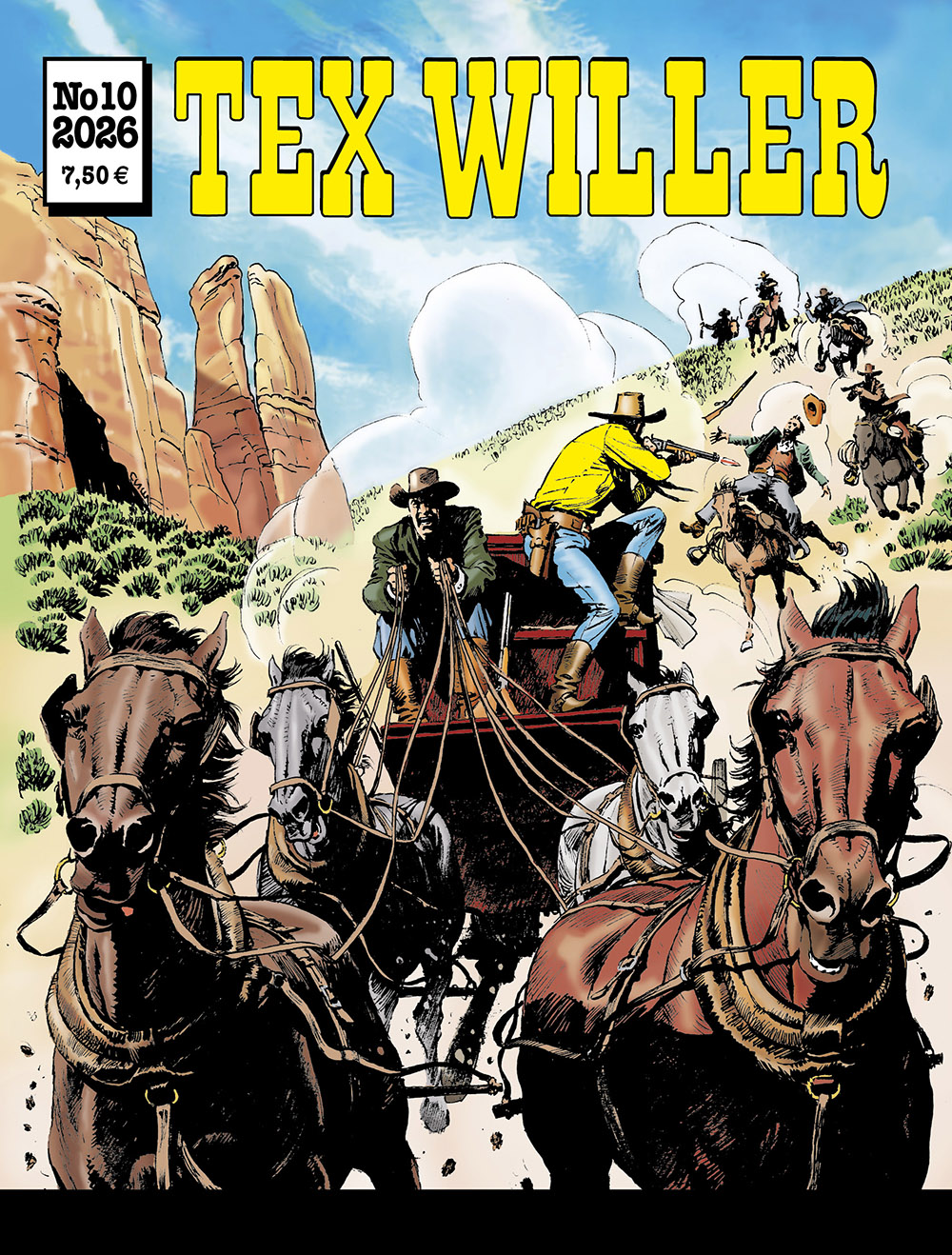 Tex Willer 10-2026 kansi