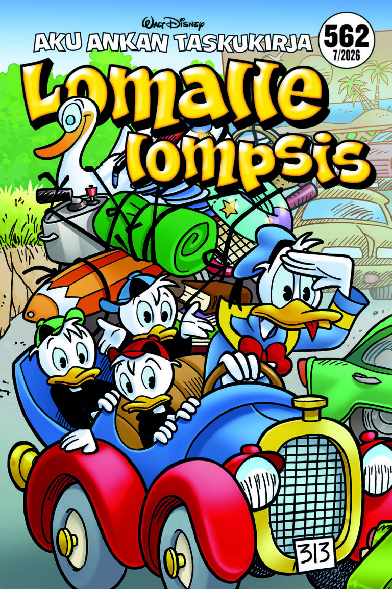 Lomalle lompsis - Aku Ankan taskukirja 562