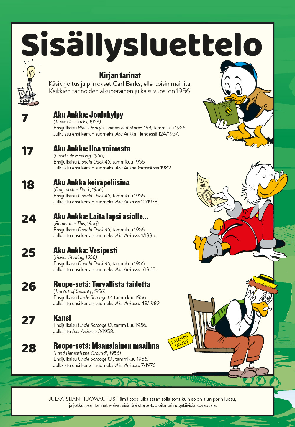 Maanalainen maailma - Kaikki Carl Barksin sarjat vuodelta 1956 - Image 2
