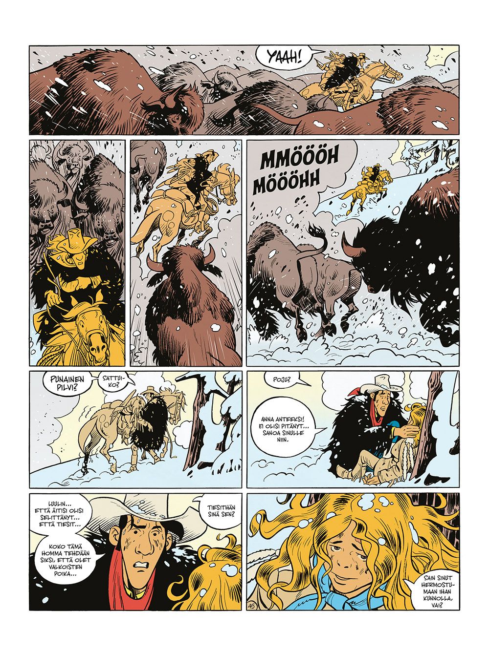 Lucky Luke uudet seikkailut 21: Pitkä marssi - Image 3