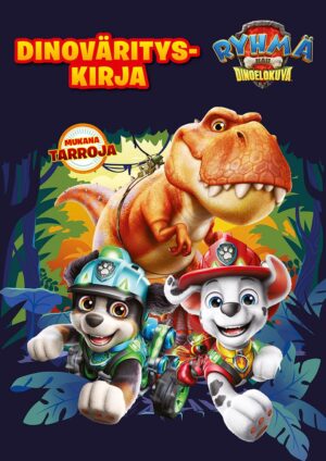 Paw Patrol - Ryhmä Hau Dinoelokuva Dinovärityskirja
