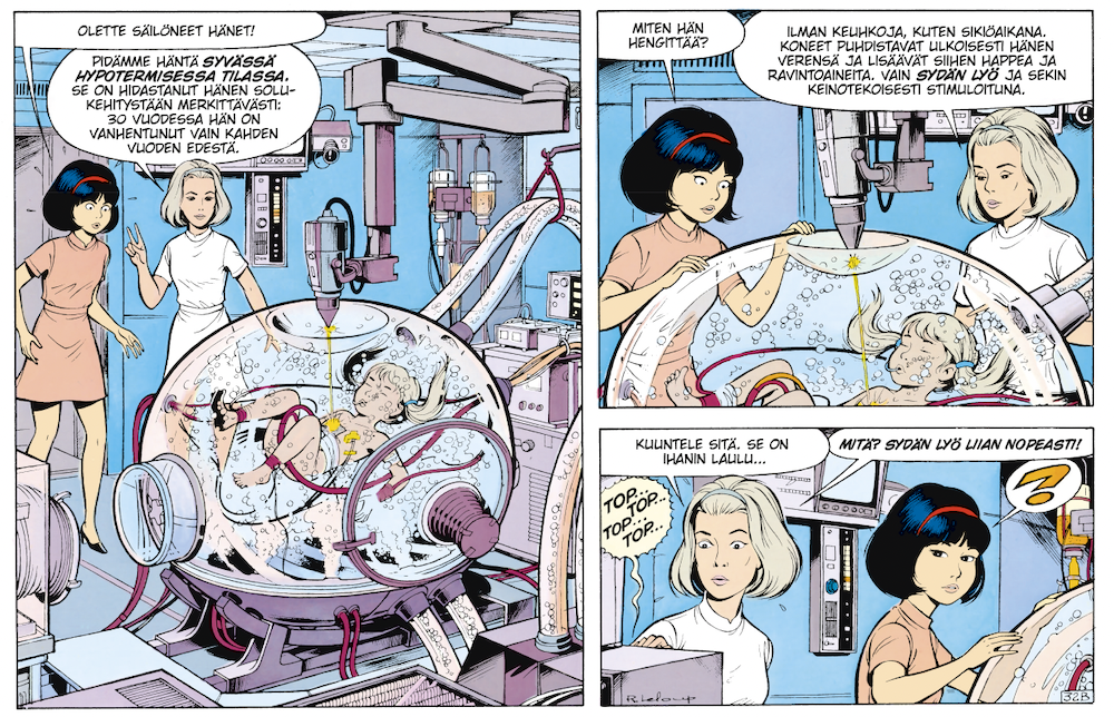 BD 44 Yoko Tsuno Elämän rajoilla kuva 4