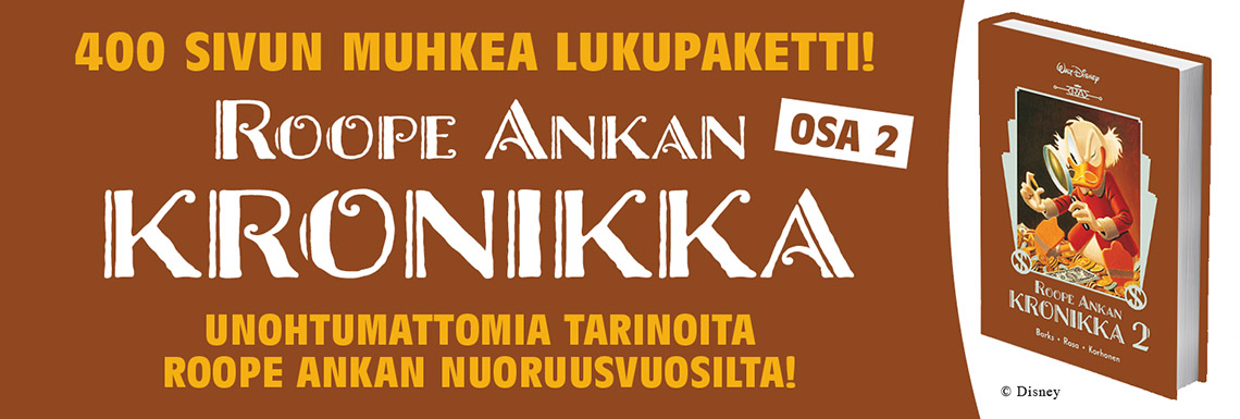 Roope Ankan Kronikka 2 banneri