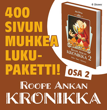 Roope Ankan Kronikka 2 banneri